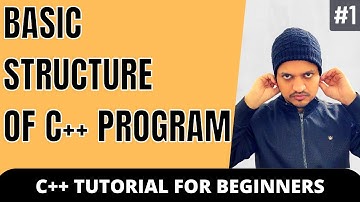1. Basic Structure of a C++ Program (Preprocessor, Namespaces) - C++ Tutorial for Beginners