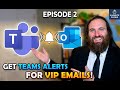 Microsoft Teams Alerts for VIP Emails (Outlook + Power Automate) | Step-by-Step
