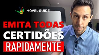 Po A Po De Como Emitir Certidões Imobiliárias