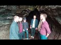 M'ANAM sing an Icelandic song in a Donegal cave