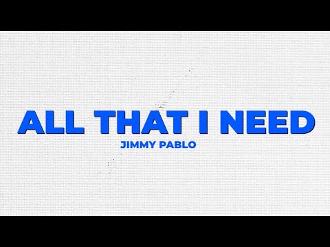 ALL THAT I NEED (Lyric Video)