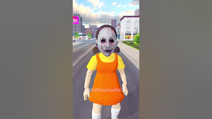 Battle between Squid Game Doll and Scary Teacher 😱 - #shorts #animation #scaryteacher