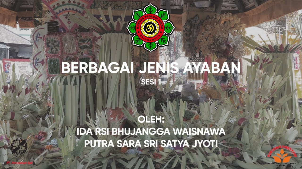 || FULL || BERBAGAI JENIS AYABAN