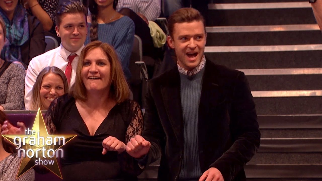Justin Timberlake Dances With The Audience The Graham Norton Show