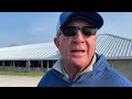Trainer Brian Lynch on Owen Almighty in Blue Grass Stakes (G1)