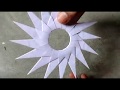 How to make chakra   from paper like this  suryacraft