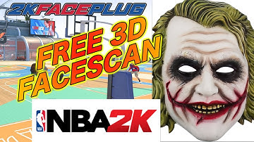 *FREE* ORIGINAL JOKER 3D FACE SCAN *ALL 2K VERSIONS*