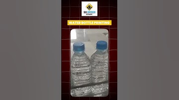 Precision in Every Print, Power in Every Machine ON WATER BOTTLE #viralshorts #shhitech #printer