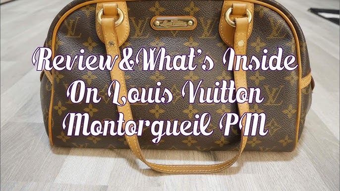 Louis Vuitton Montorgueil PM vs GM Which is better???😊 