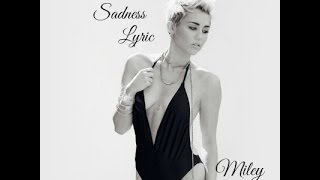 Miley Cyrus - Summertime Sadness (Lyric)