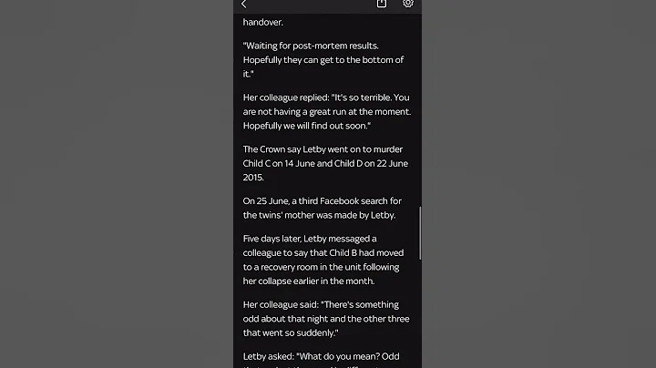 Lucy Letby part2 #truecrimecommunity #truestory #truecrime babymurder #lucyletby