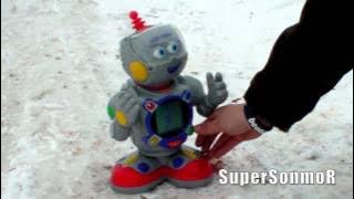 Baby-Toy Bombs: Kasey The Kinderbot Gets His Head Blown Off!