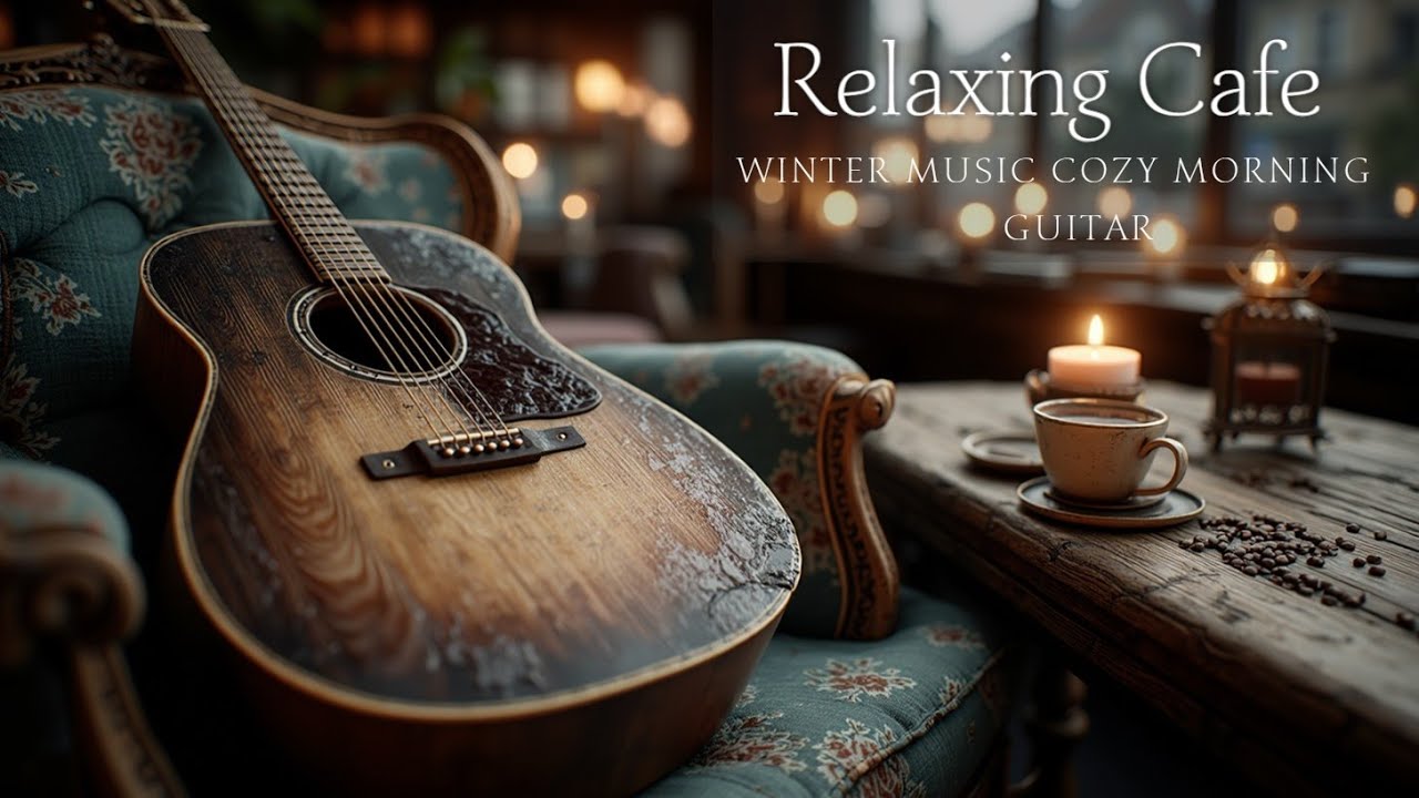 Уютная Зимняя Утренняя Музыка Гитары | Теплый Акустический Инструментал для Расслабления и Учебы