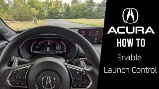 How to Use Launch Control in the 2024 Acura TLX Type S
