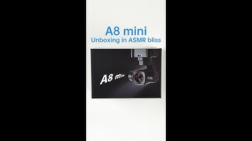 Unboxing the A8 mini in soft ASMR.