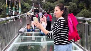 Beautiful Places: Gulong Canyon Glass Bridge, Qingyuan City, Guangdong Province, China  #china