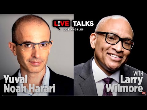 Yuval Noah Harari in conversation with Larry Wilmore at Live Talks Los Angeles
