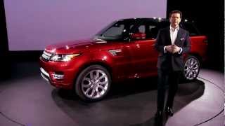 Gerry McGovern tour of the all-new Range Rover Sport