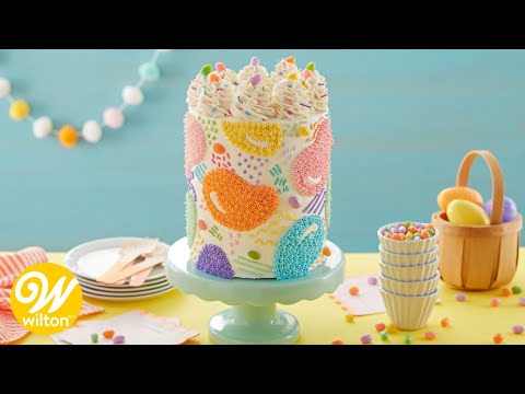 How to Make a Jellybean Star-Fill In Easter Cake  Wilton