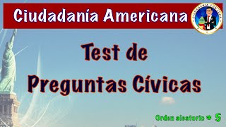 ESTUDIA LAS PREGUNTAS CIVICAS #5 | CIUDADANIA AMERICANA