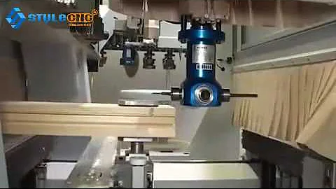 Full automatic and multi-function CNC machining center for woodworking process - DayDayNews