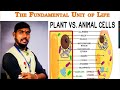 "Animal Cell vs Plant Cell: Key Differences and Similarities"#education #krishna #biology#radheshyam