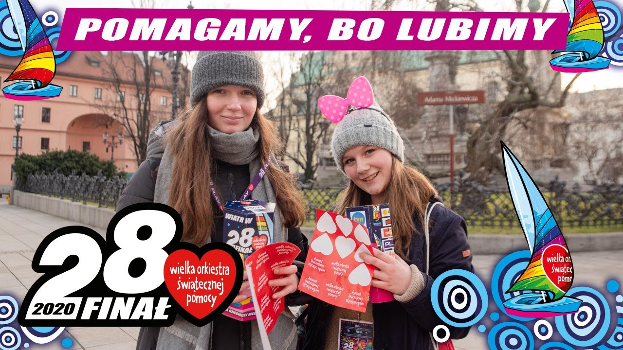 Wolontariusze 28. Finału WOŚP w Warszawie #wosp2020