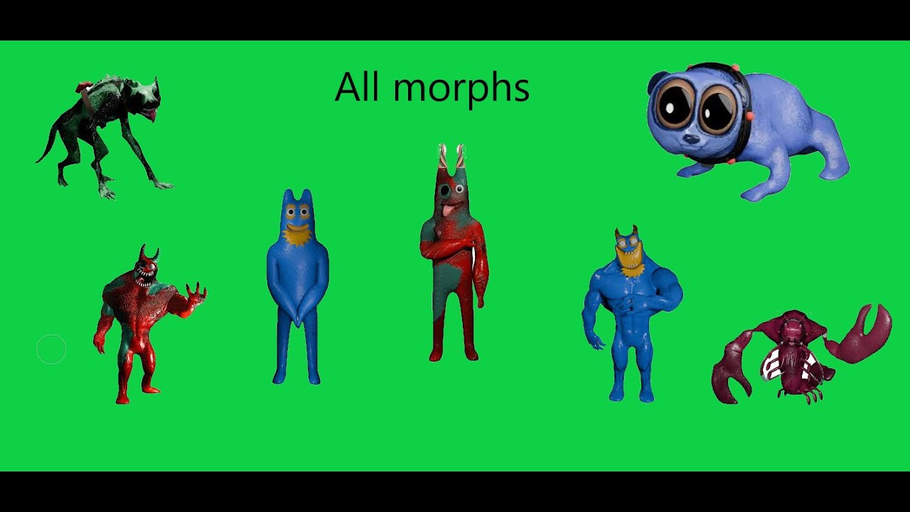 all new charcters in garten of banban rp x