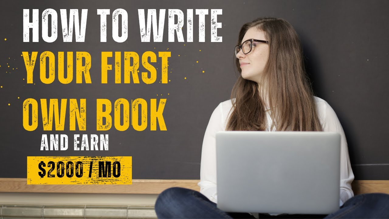 How to Write and Publish Your First Own Book Step-by-Step Tutorial ...