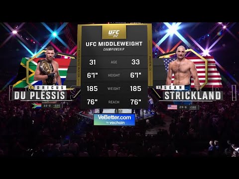 Дю Плесси VS Стрикланд 2