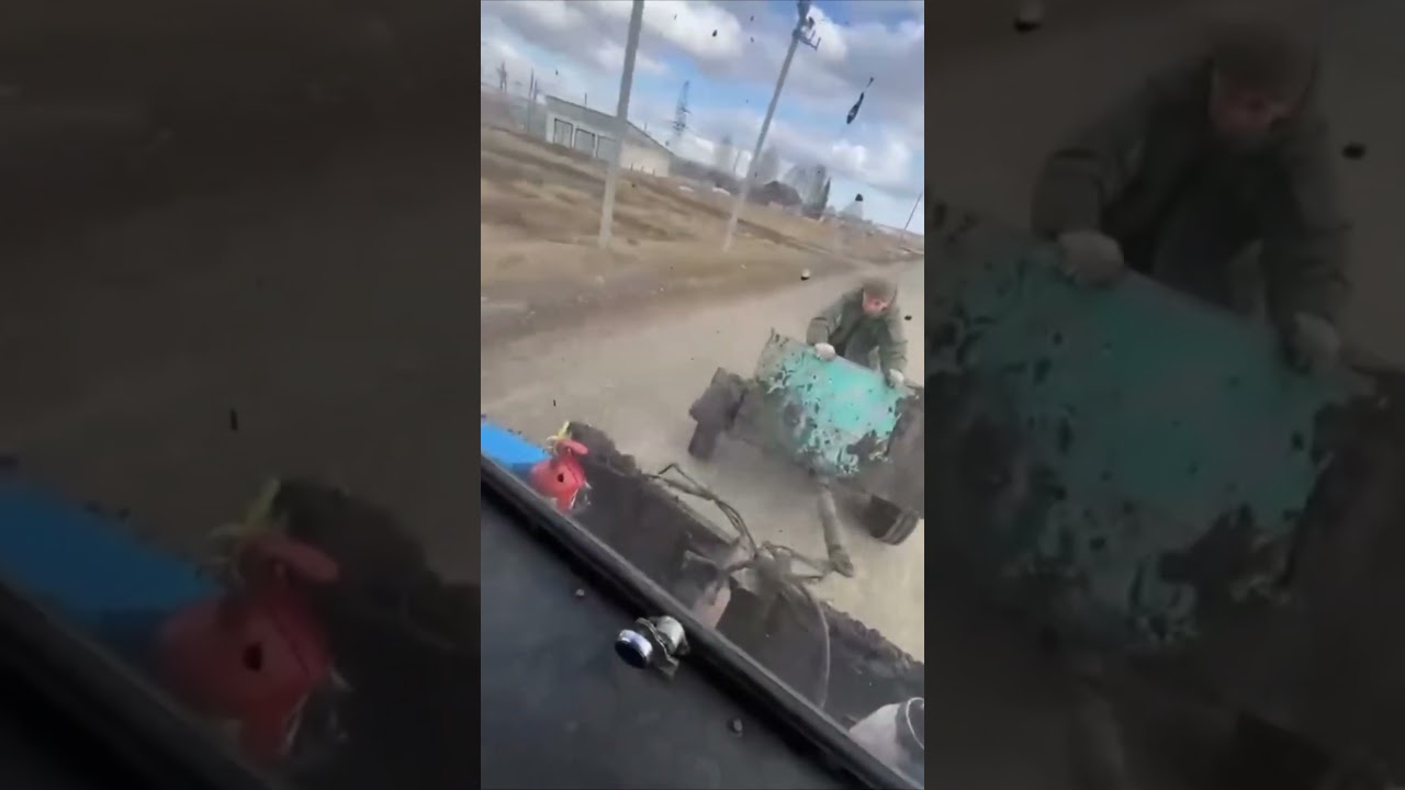 Бешеный трактор погоня/The Mad Tractor 