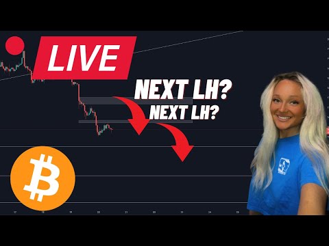 ⁣?NEXT LOWER HIGH FOR BITCOIN COMING!!! (LIVE... Must watch..)