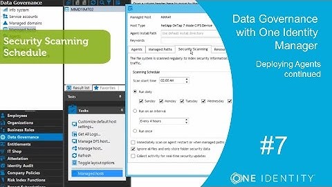 One Identity Manager | Data Governance with 1IM #7 | Deploying Agents