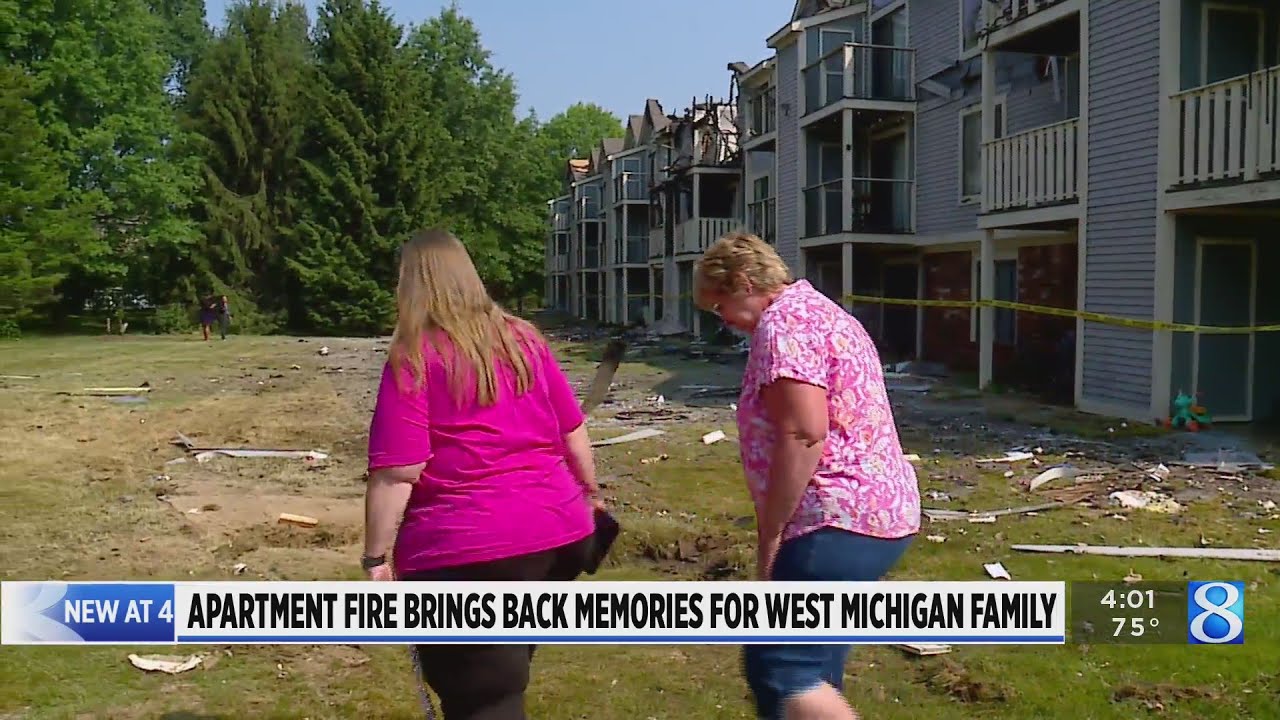 Cutlerville apartment fire brings back memories for W MI family YouTube