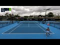 UTR Pro Tennis Series - Court 8 - Brisbane - Friday 11th December