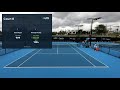 UTR Pro Tennis Series - Court 8 - Brisbane - Friday 11th December