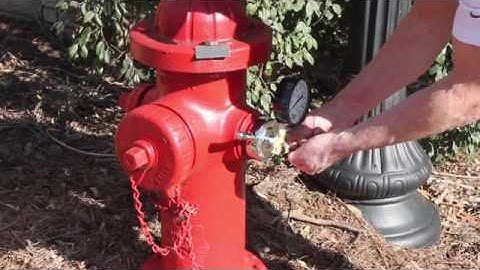 Fire Hydrant Gauge