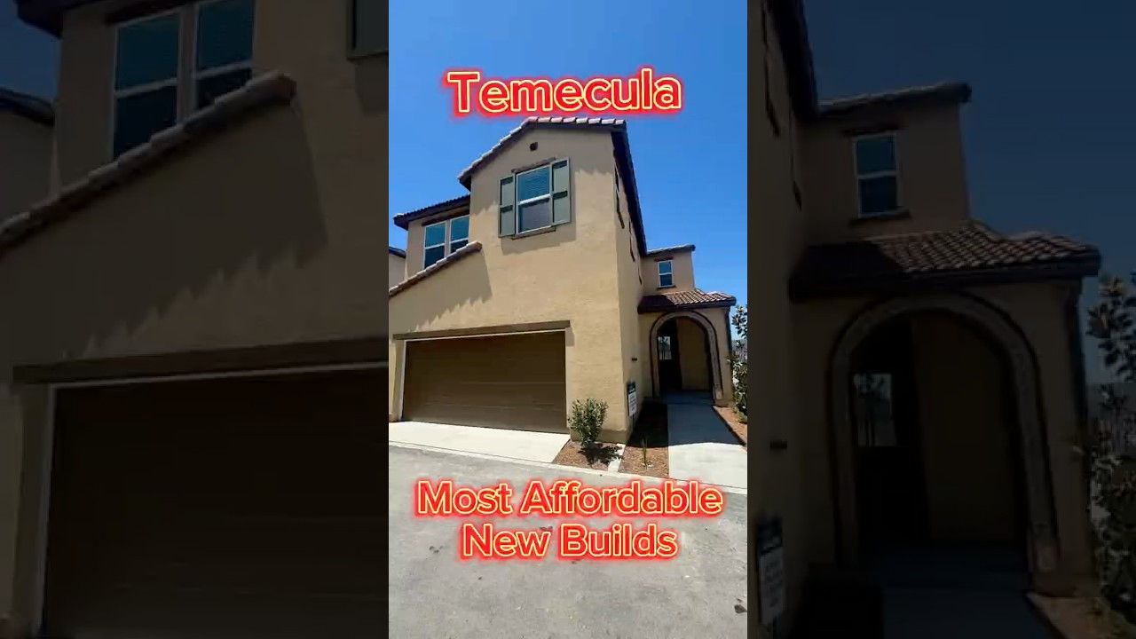 AFFORDABLE TEMECULA NEW HOMES