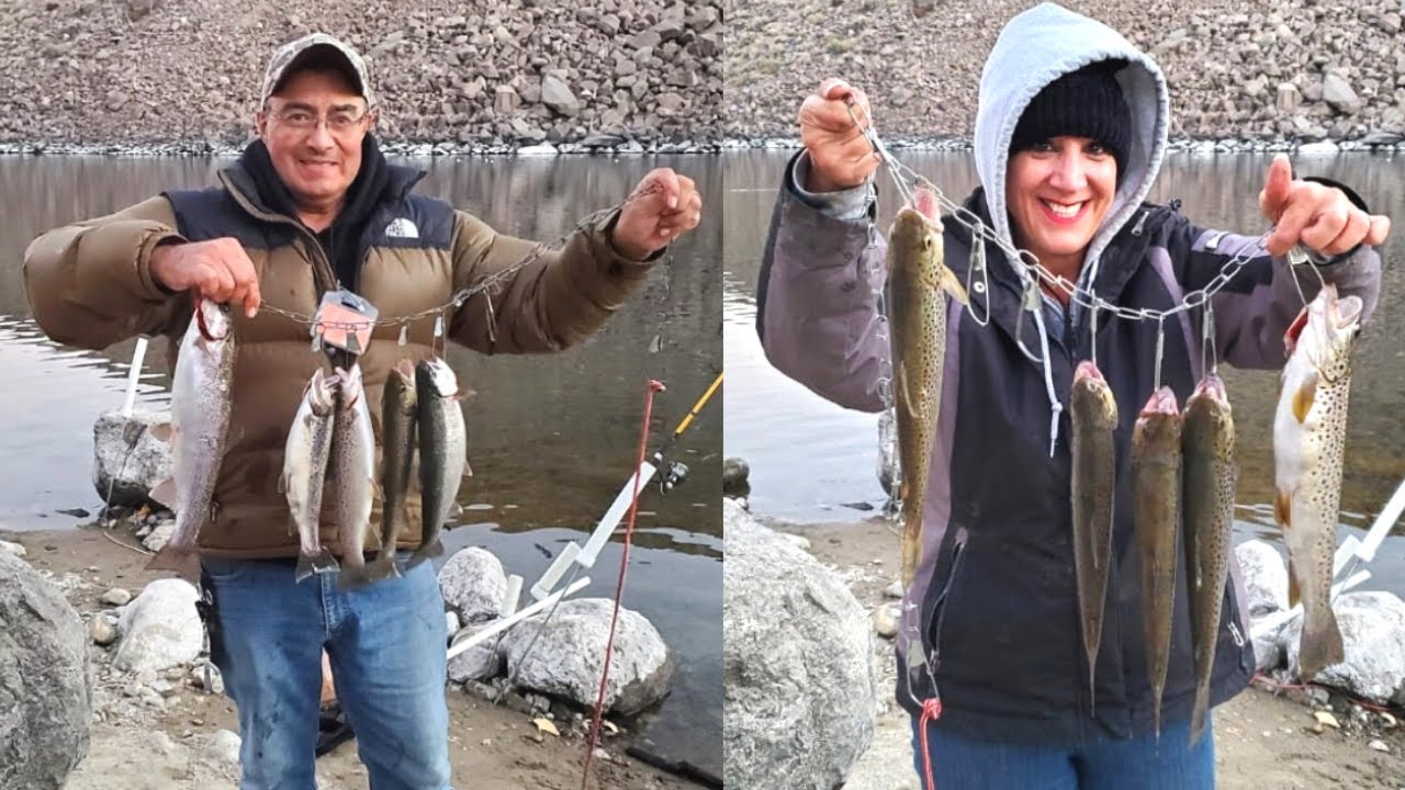 Trout Fishing in Bishop CA - Pleasant Valley Reservoir - Owens River ...