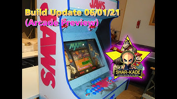 Build Update 06/01/21 - Jaws Delux Style Standup Arcade (99% Complete)
