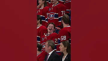 Youppi Accidentally Streaks At Habs Team Photo Shorts 