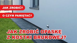 Kostka brukowa - Jak ułożyć chodnik z kostki brukowej wokół domu