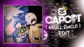 🔥 How to Make Skull Face Edit 💀 | CapCut & Alight Motion ✨ Anime Editing Tutorial 🎥