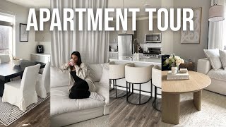 LUXURY APARTMENT TOUR 2023 | modern, neutral aesthetic apartment design