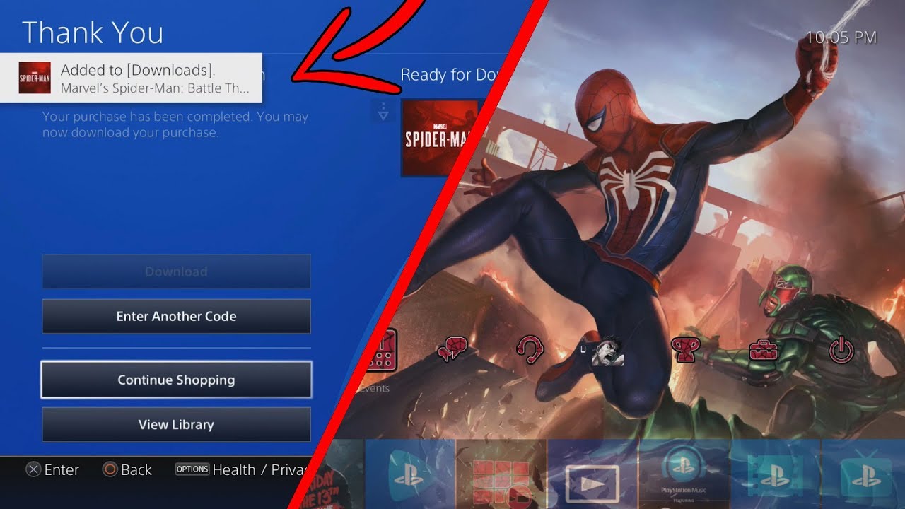 spider man ps4 download