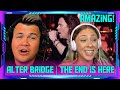 Millennials Reaction to Alter Bridge: &quot;The End Is Here&quot; Live! | THE WOLF HUNTERZ Jon and Dolly