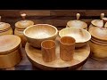 Токарные поделки из дерева (Черёмуха Маака, Верба и тд.) / Woodturning