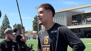 UCLA's Laiatu Latu shares his connections with Maxx Crosby, Aaron Donald | 2024 NFL Draft
