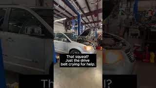 Customer Complaint Squealing Noise – Here’s What We Found. #autotechnician#squealing  #mechanic