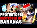 Woke campus protest defeated by a single banana  this is hilarious